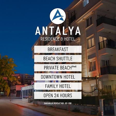 Antalya Residence Hotel Exteriér fotografie