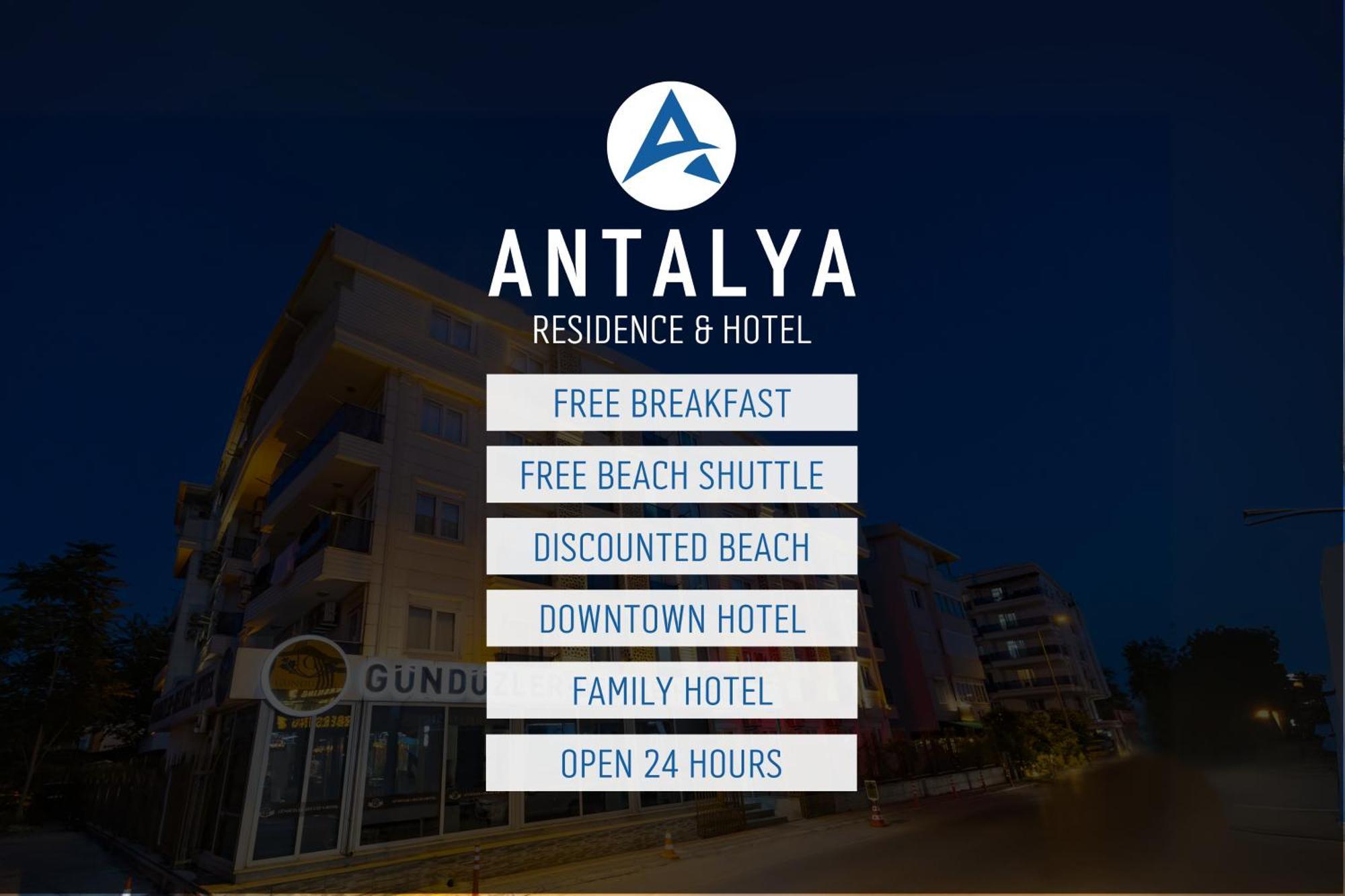 Antalya Residence Hotel Exteriér fotografie